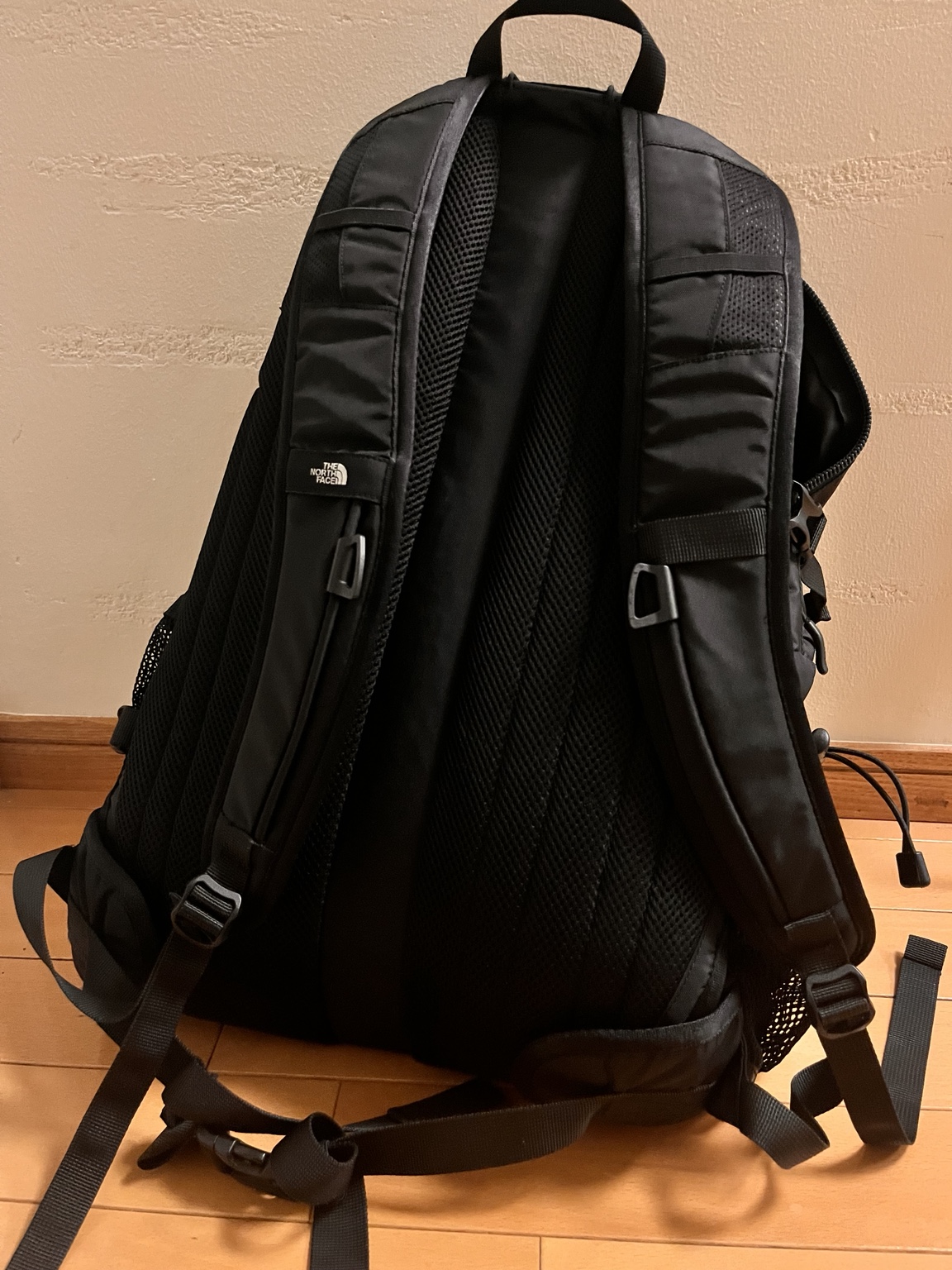 翼が所有するTHE NORTH FACE BIG SHOT 30Lの背面