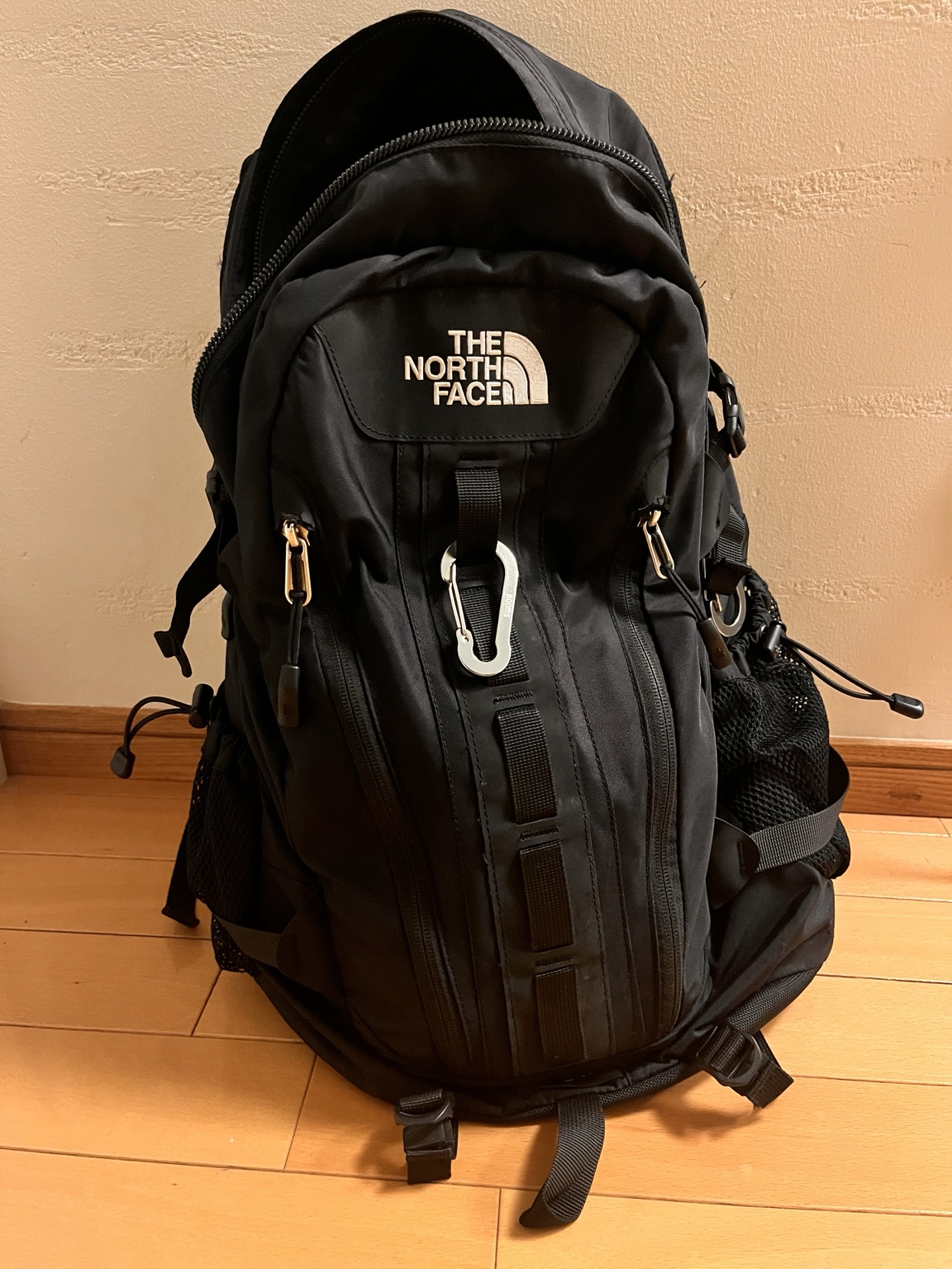 翼が所有するTHE NORTH FACE BIG SHOT 30Lの前面